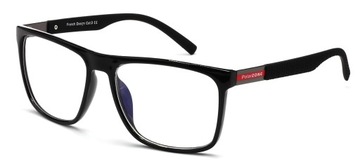 OKULARY MĘSKIE DO KOMPUTERA ZERÓWKI Z FILTR BLUE LIGHT POLARZONE MODNE