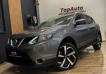 Nissan Qashqai II Crossover 1.6 dCi 130KM 2017 Nissan Qashqai 1.6 dCI 130KM automat PANORAMA bezwypadkowy gwarancja, zdjęcie 13