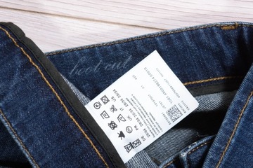 HUGO BOSS JE 757 SPODNIE JEANSY 28/34