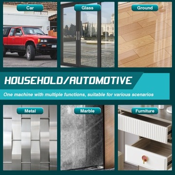 Аккумуляторная полировальная машинка 12 В, 2 аккумулятора 2,0 Ач, 8 скоростей