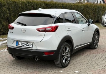 Mazda CX-3 Crossover 2.0 SKY-G 120KM 2017 Mazda CX-3 2,0 120KM FULL LED Kamera Key-Less Skora Bezwypadkowy Serwisowa, zdjęcie 4