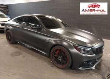 Mercedes Klasa C W206 2021 Mercedes-Benz Klasa C 2021, 4.0L, 4x4, 63 S AMG, od ubezpieczalni 4.0 503KM