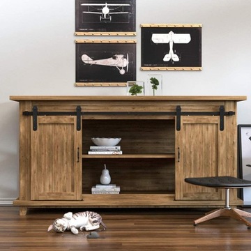 SZYNA DO DRzwi STODOŁY ROLKI PRZESUWNE WIESZAK PROWADNIK PODŁOGOWY