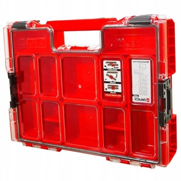 Qbrick System PRO Organizer 200 Red UHD box