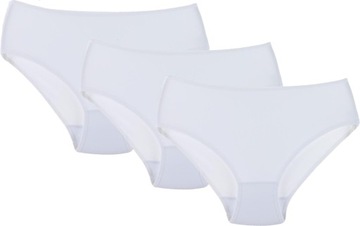 Figi Majtki Damskie Klasyczne 3-sztuki 3Pak MORAJ r. XL