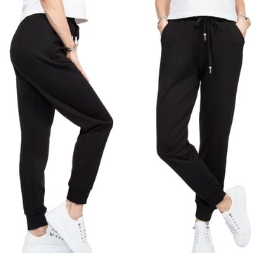 F99 DAMSKIE SPODNIE DRESOWE wysoki stan XXL/3XL