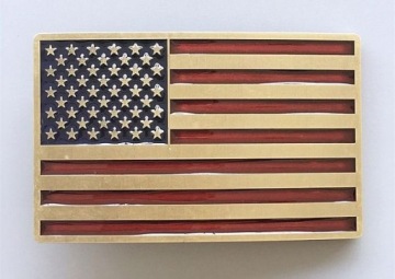 USA flaga klamra spinka kopla kolory