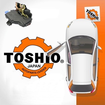 ZÁMEK DVEŘE ZADNÍ PRAVÝ DO VW PASSAT B5 GOLF IV BORA 3B4839016 TOSHIO