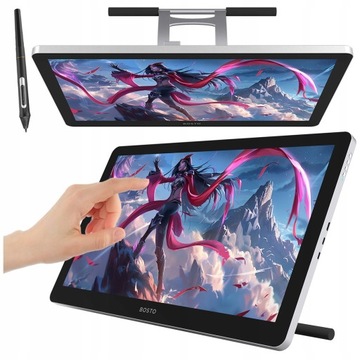 DOTYKOWY Tablet graficzny BOSTO BT-19HDT(M) z ekranem LCD 1920x1080
