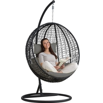 Fotel wiszący wolnostojący 110 cm 150 kg