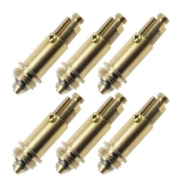 6 PCS Sink Plug Replacement Basin Bath Waste Click Clack Spring Bras~19321