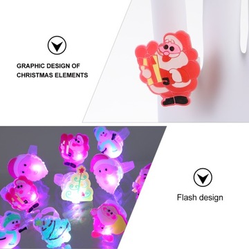 Рождественское светящееся кольцо Xmas Up Party Светящиеся кольца