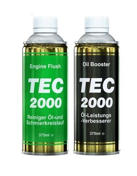 TEC 2000 PŁUKANKA SILNIKA 375ML + OIL BOOSTER