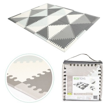 Mata edukacyjna piankowa puzzle 20el. 127x157cm litery cyfry nauka edukacja