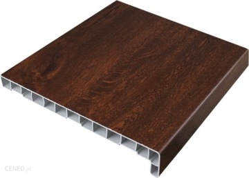 Parapet wew. PVC 30 x186 cm orzech