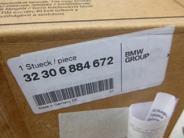 BMW 3 E90 1 E87 X1 E84 M PACKET ULOŽENÍ ŘIDIČE NOVÁ OE