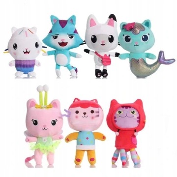 7X Domek Gabby Maskotka 25cm Domek Gabby