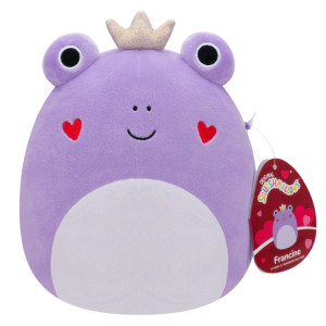 SQUISHMALLOWS ŻABKA FRANCINE MASKOTKA PRZYTULANKA 20CM WALENTYNKI