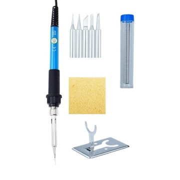 Набор прецизионных паяльных паяльников мощностью 60 Вт с регулируемым оловянным подставкой для жала