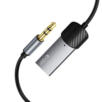 KABEL BLUETOOTH AUX AUDIO ADAPTER TECH-PROTECT ULTRABOOST SZARY