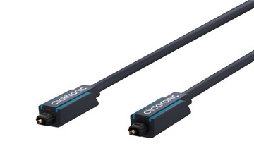 Оптический кабель CLICKTRONIC Toslink + реклама. Джек 3м ПРО