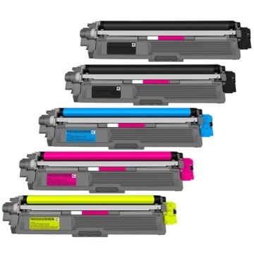 5 x Toner TN241/TN245 laserovým tonerem pro Brother