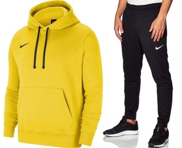 NIKE Dres Komplet Męski BLUZA SPODNIE DRESY r. L