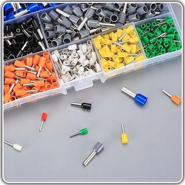 ZESTAW ŚCIĄGACZ IZOLACJI ZACISKARKA PRASKA SZEŚCIOKĄTNA DO TULEJEK 1900 SZT