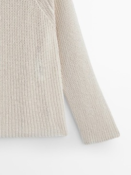 MASSIMO DUTTI pulower z lnem oversize 80 euro