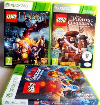 LEGO MOVIE PRZYGODA PONAD 90 POSTACI + LEGO HOBBIT PL + PIRACI Z KARAIBÓW