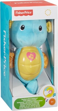 Сенсорный успокоитель FISHER PRICE GLOWING SEA HORSE для малыша +0м