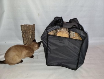 прочная сумка для переноски древесины камин дерево