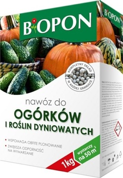 Biopon nawóz do ogórków i roślin dyniowatych 1 kg