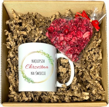 PREZENT PODZIĘKOWANIE DLA CHRZESTNYCH NA CHRZEST