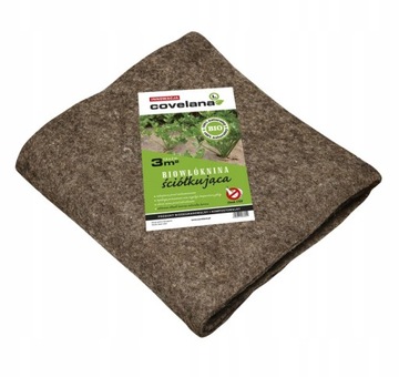 WOOLINY GARDEN Biowłóknina ściółkująca 1,5 x 2 m