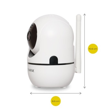 ВРАЩАЮЩАЯСЯ НА 355° ДОМАШНЯЯ ДОМАШНЯЯ КАМЕРА HD 1080p IP-КАМЕРА 4 светодиода МИКРОФОН ДИНАМИК