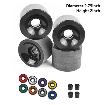 Skateboard Wheels Bearings Longboard Skating Roller Washers Set Replaceable