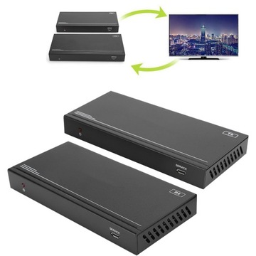 18g 150m hdmi extender transmitter receiver with bidirectional ir (100240v)