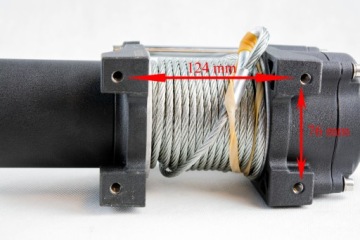 Лебедка электрическая для квадроцикла 12В RUNVA EWP 3500