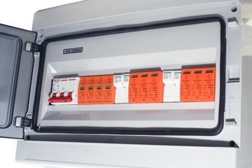 РАСПРЕДЕЛИТЕЛЬНЫЙ ЩИТ ДЛЯ ПАНЕЛИ AC/DC 1000В 2 СТРУИ 3F