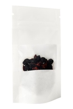 Worek DOYPACK papierowy biały 100 ml + okienko 50 szt.