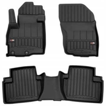 Koberce Gumové Stěrače Mitsubishi Outlander 2 2006-2012 Korytka 3D