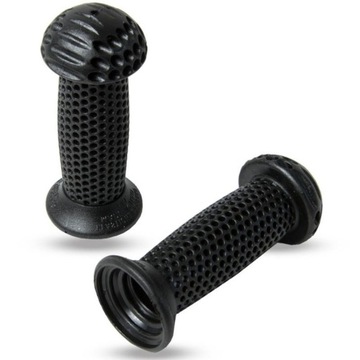 Chwyty kierownicy gripy 100 mm ŻELOWE Baby GRZYBEK ProGrip - CZARNE