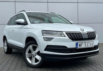 Skoda Karoq Crossover 1.5 TSI ACT 150KM 2021 Skoda Karoq Salon Polska Automat Grzane fotele Led Tempomat Parktronic, zdjęcie 5