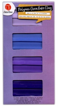 Modelina - termoutwardzalna - 4 kolory 82gr F