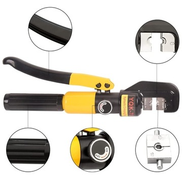 ГИДРАВЛИЧЕСКИЙ ПРЕССОВАТЕЛЬ ДЛЯ КАБЕЛЕЙ 4–70 мм² СТАНДАРТНЫЕ МАТРИЦЫ