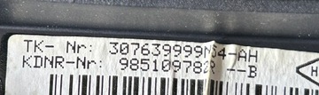 DESKA KONZOLA AIRBAG DACIA SANDERO LOGAN II 12-