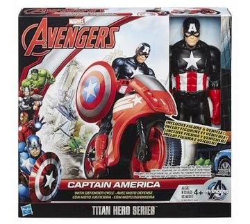 Figurka Tytan Pojazd i Kapitan Ameryka Avengers !