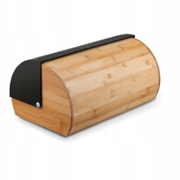 КОНТЕЙНЕР ДЛЯ ХЛЕБА ДЕРЕВЯННЫЙ ХЛЕБ БОЛЬШОЙ ЧЕРНЫЙ