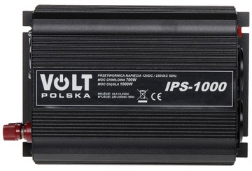 PRZETWORNICA SAMOCHODOWA AKUMULATORA 12V 230V 700W 1000W VOLT POLSKA + USB